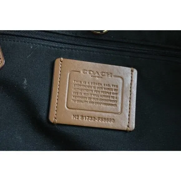 Coach Handbags Womens Brown Leather Derby Tote Shoulder Bag F58660 - Picture 6 of 12